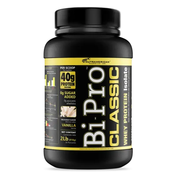Bipro Classic es una proteína de suero de alta pureza y concentración, con mínimos niveles de grasa y lactosa.